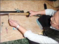 演劇用刀手入れ手順写真2